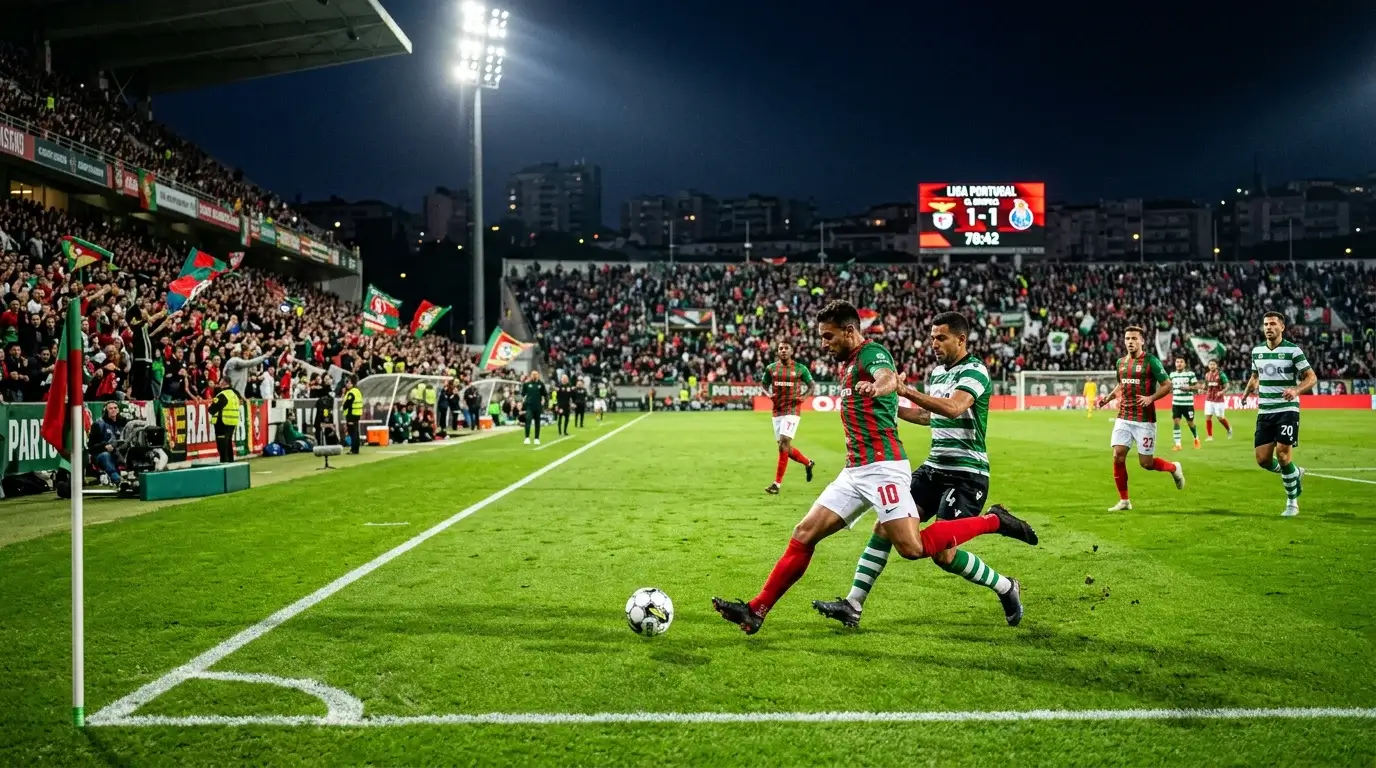 Apostas desportivas em futebol na Liga Portugal